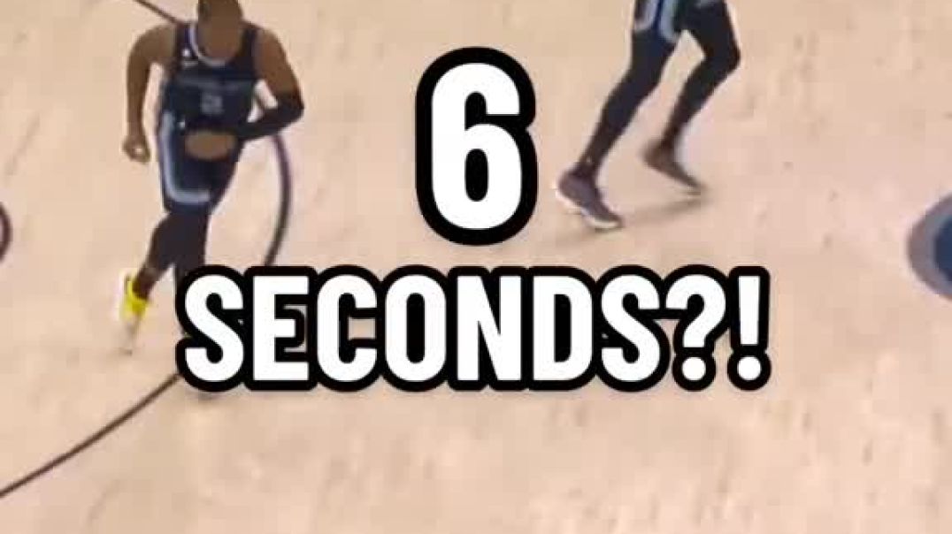 ⁣6 SECONDS?! 😲 Sengun wasted no time with the slam off the tip!