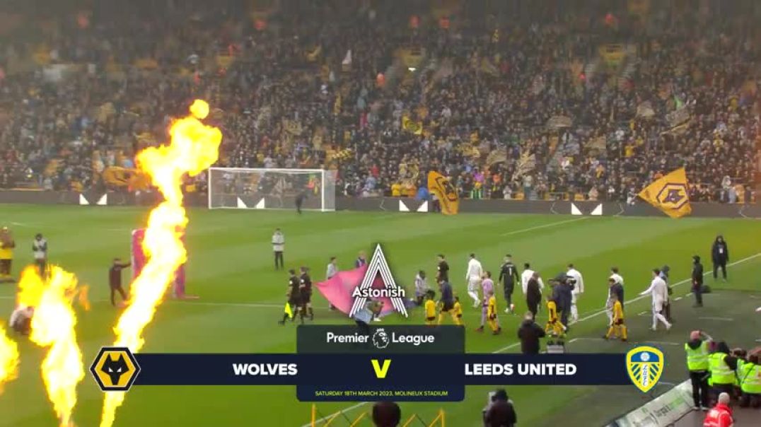 HIGHLIGHTS  WOLVES 24 LEEDS UNITED  SIX GOALS AND A RED CARD