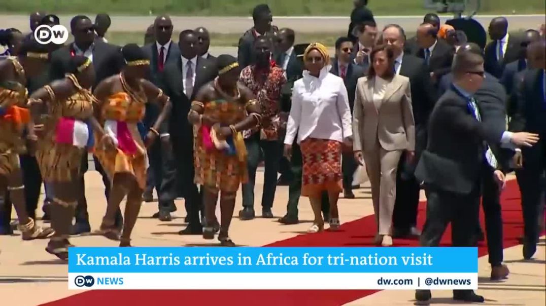 Kamala Harris in Africa to strengthen US diplomatic ties  DW News