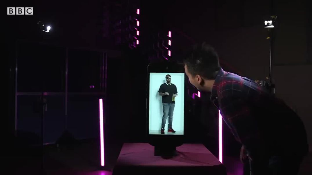 ⁣Could hologram technology be the future of video calls - BBC News