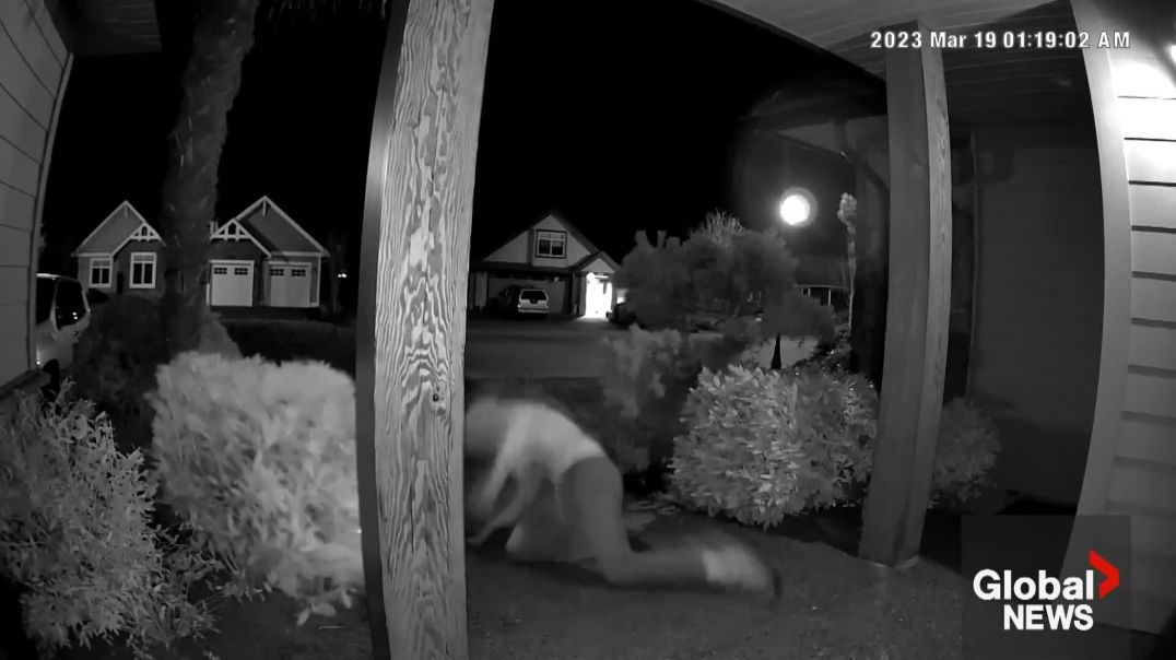 ⁣TikTok doorknock challenge turns confrontational after BC homeowner tripwires youth