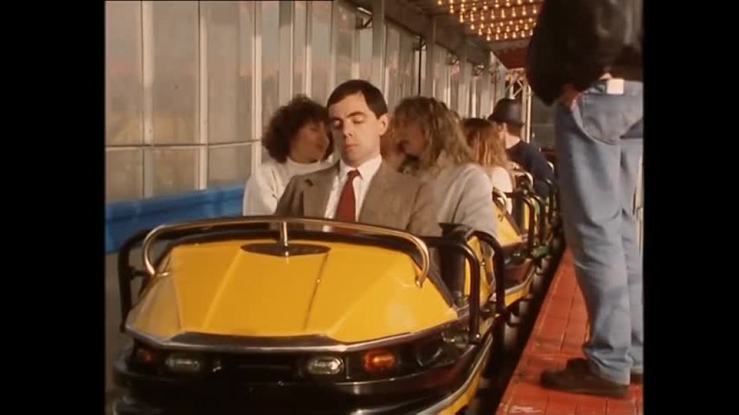 Beans Rollercoaster Ride  Funny Clip  Classic Mr Bean