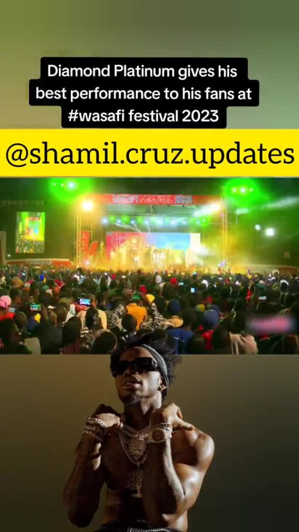 Diamond Platinum gives his best performance to his fans at wasafi festival 2023