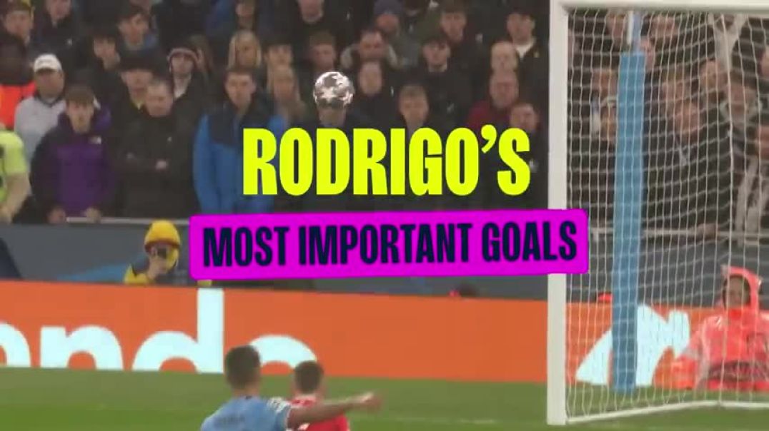 RODRIGOS MOST IMPORTANT GOALS  Bayern Inter Arsenal  Which is your favourite