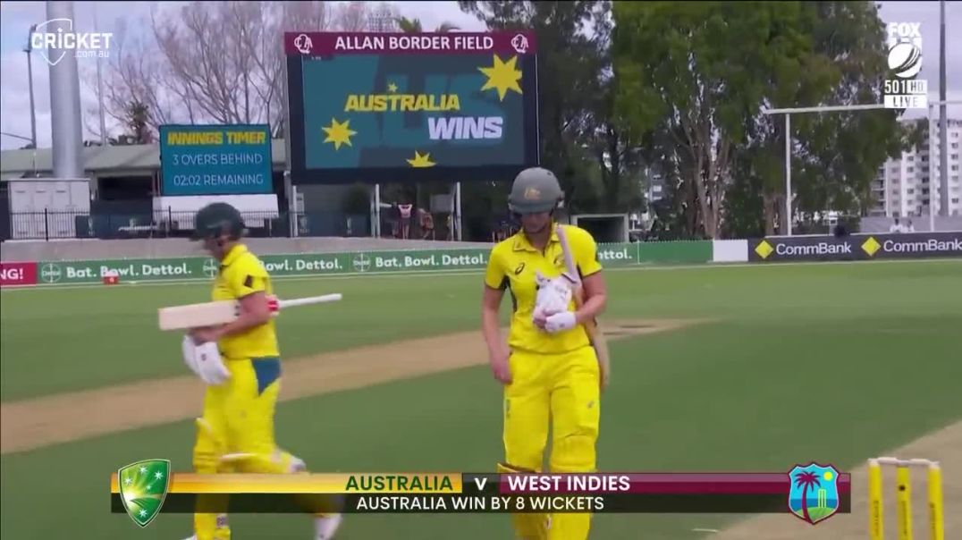 ⁣Australia v West Indies  First ODI 202324