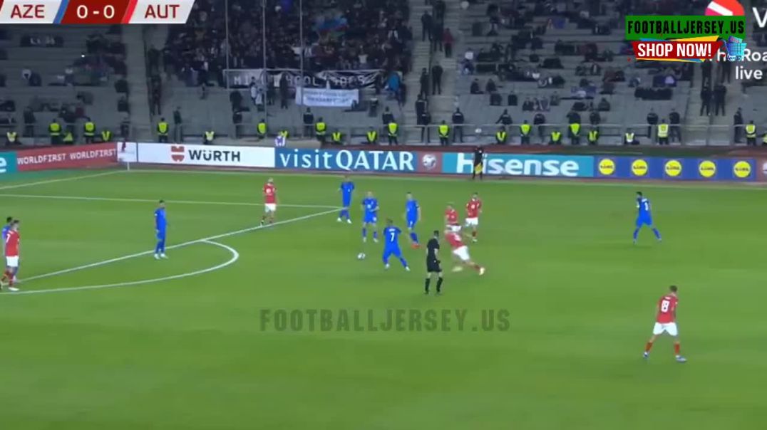 ⁣Azerbaijan vs Austria 0-1 Highlights & All Goals  EURO Qualifiers 2023 HD