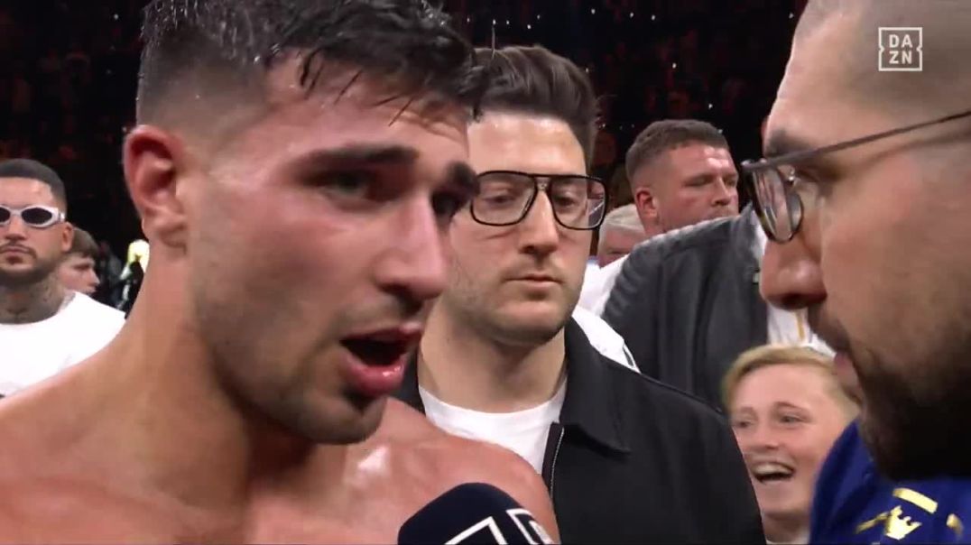 TOMMY FURY AND KSI POST FIGHT INTERVIEW  THE PRIME CARD