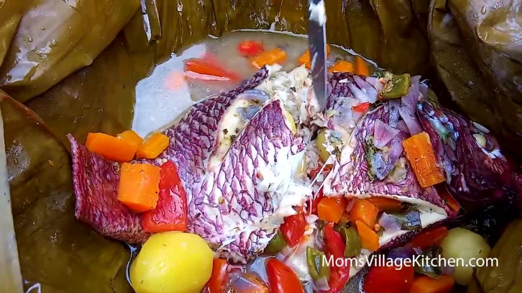 ⁣How To Cook Fish Matooke Luwombo - Ugandan African Food