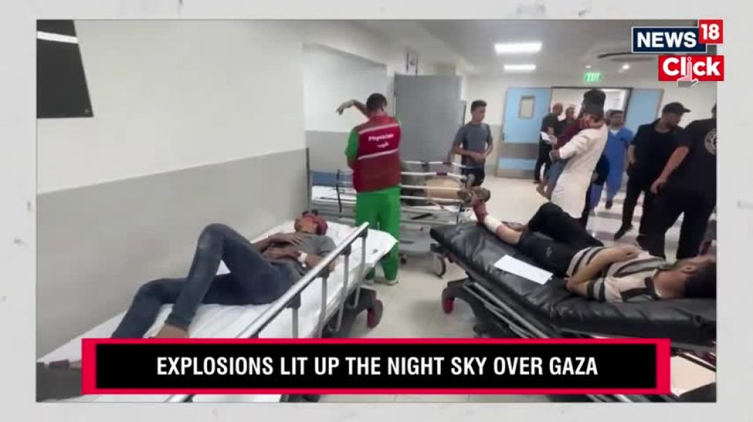 Gaza News  Massive Bombings Take Place In Gaza Strip  IsraelHamas News Updates  N18V