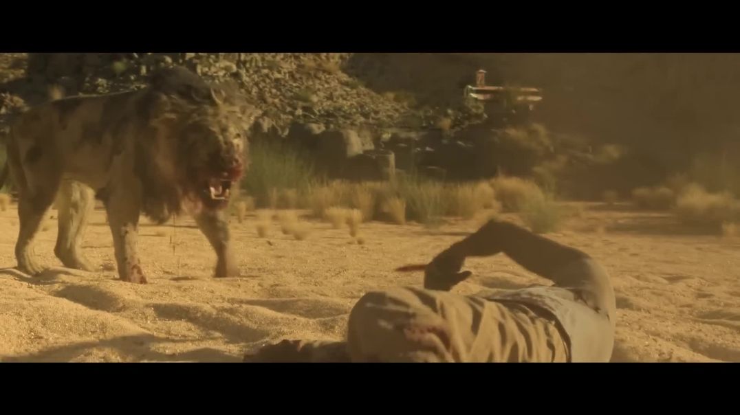 ⁣Beast 2022  Brutal Lion Fight Scene  Movieclips