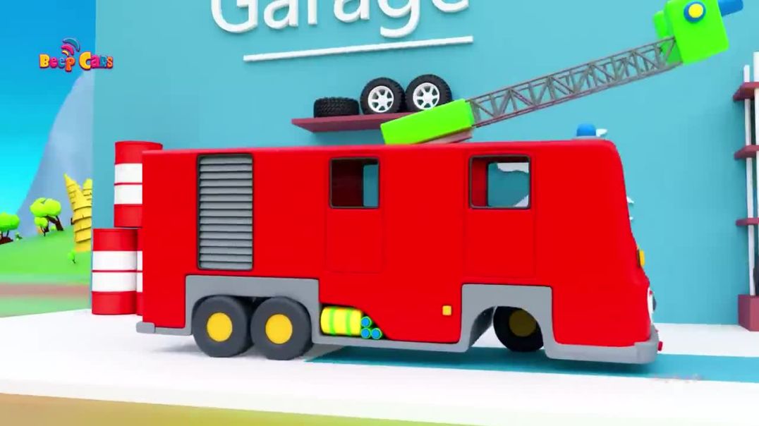 Wheels On The Bus Dance Party - Fun Cars Cartoons For Kids - Nursery Rhymes & Kids Songs