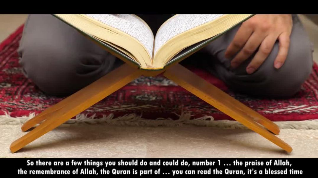 ⁣This Is Why You Should Pray TAHAJJUD  BY Mufti Menk