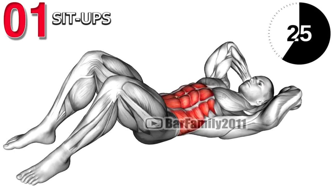 ⁣10 Effective Ab Exercises To Do At Home