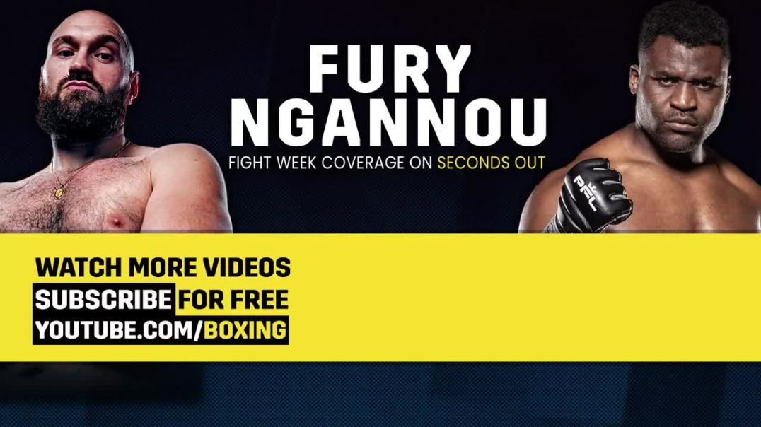 'NGANNOU CLAIM SHOWS WEAKNESS!' - Tyson Fury 'I'LL KO HIM IN CAGE TOO!'