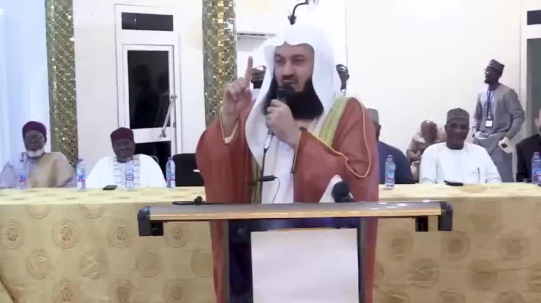 What are you doing right now Mufti Menk