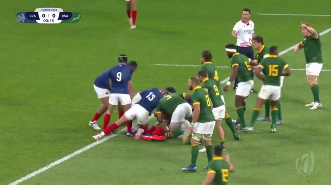 ⁣Springboks break French hearts  France v South Africa  Rugby World Cup 2023 Highlights
