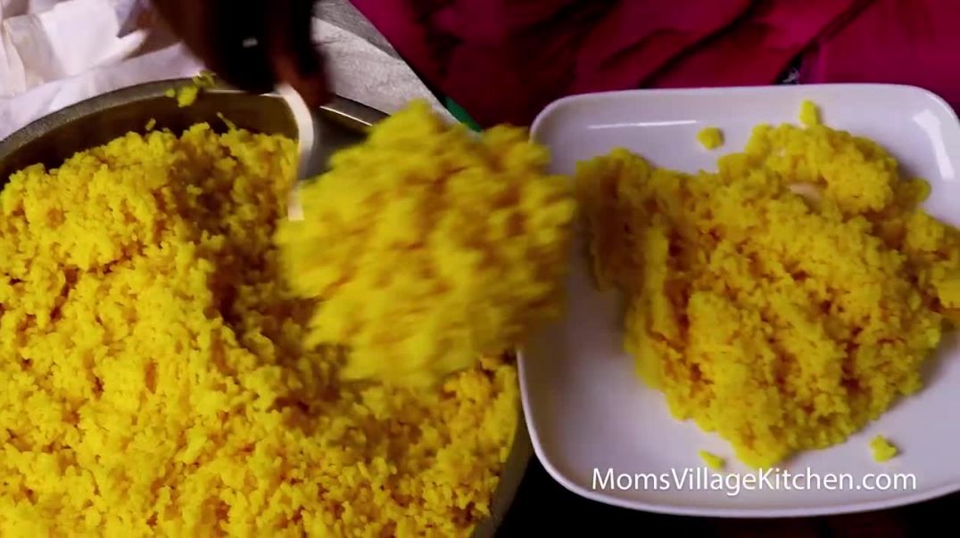 ⁣How To Cook Yellow Rice Ugandan African Food