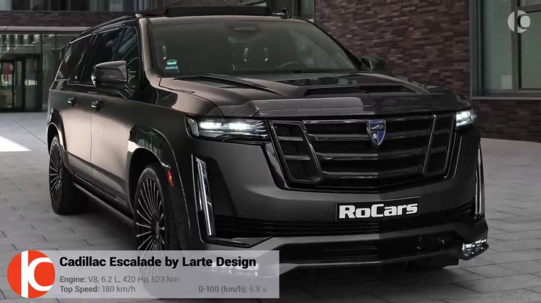 ⁣2023 Cadillac Escalade Long  Wild Luxury SUV by Larte Design