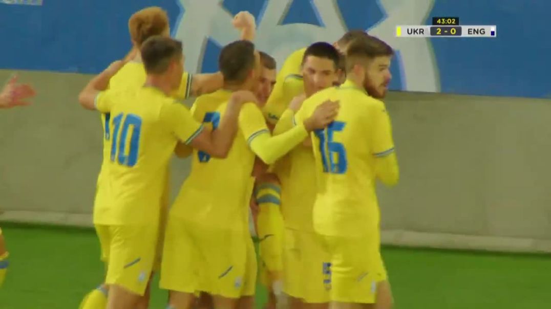 ⁣Ukraine U21 3-2 England U21  Defeat For Young Lions In Stoppage-Time   Highlights
